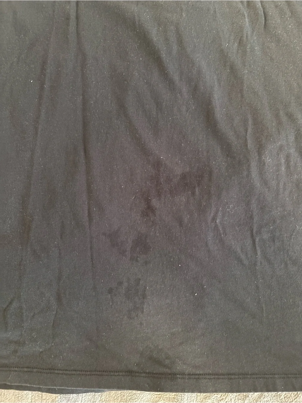 Paloma Wool Black Tee with Gray Raglan Sleeves - Picture 5 of 5